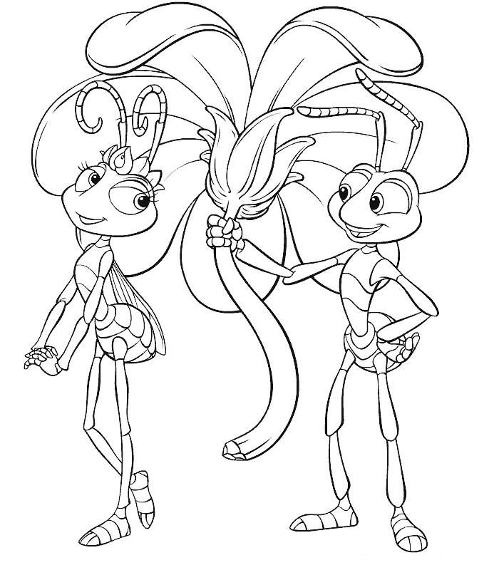 coloriage 1001 patte flirt